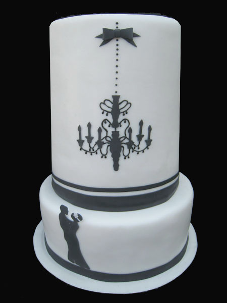How far would you go for your theme On your wedding cake