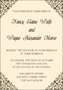 Wedding E-invitations - Aislinn Events