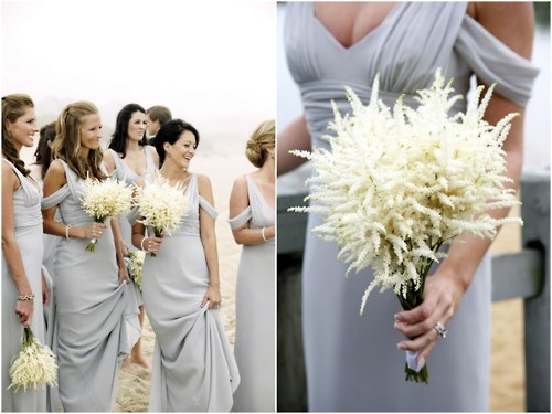 Astilbe Wedding Bouquet