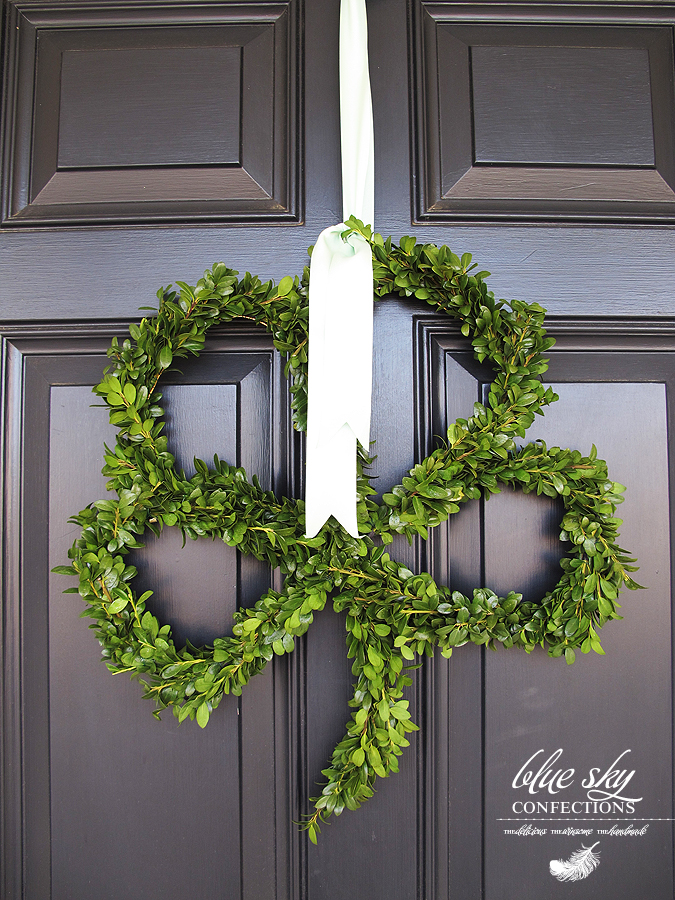 Irish wreath Irish style wedding craft
