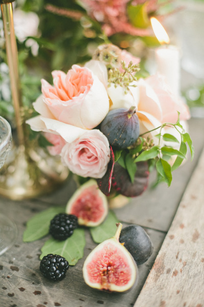 blush and fig floral arrangements fruits and flowers