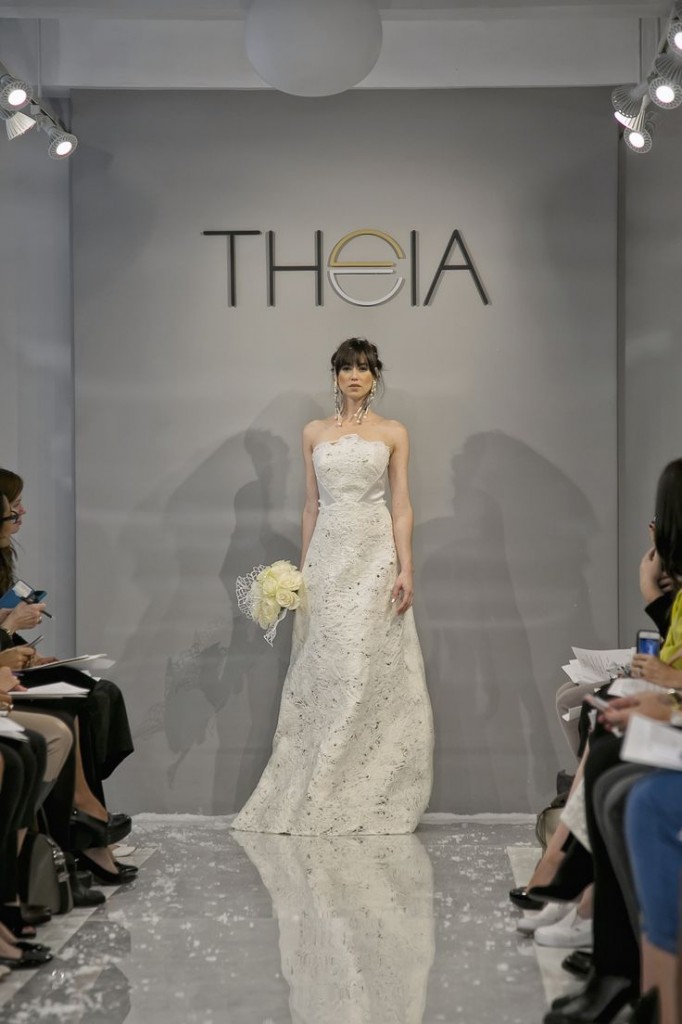 chunky lace wedding dress, irish wedding gown designer