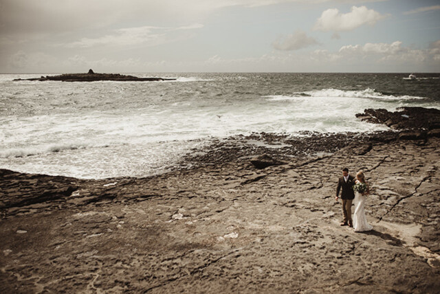 Intimate Cliff Side Wedding