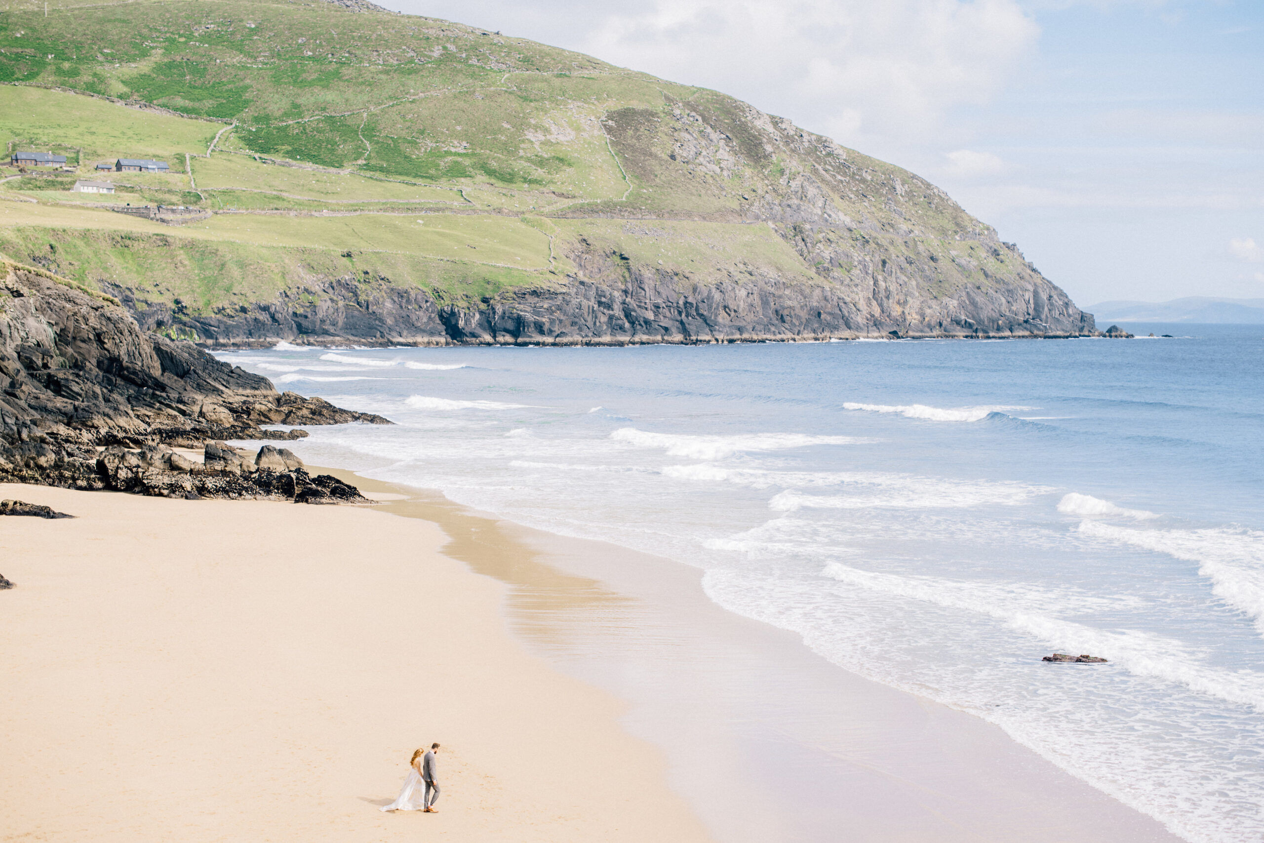 Outdoor Micro Wedding in Ireland with Stunning Views