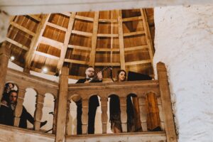 ireland wedding castle at newtown castel