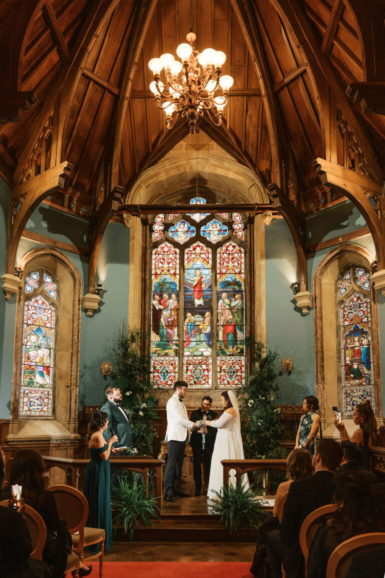 markree castle chapel ceremony